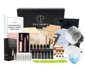 Opt 19 Nano Hairstrokes + Lip Blush + Eyeliner Tattoo Course kit