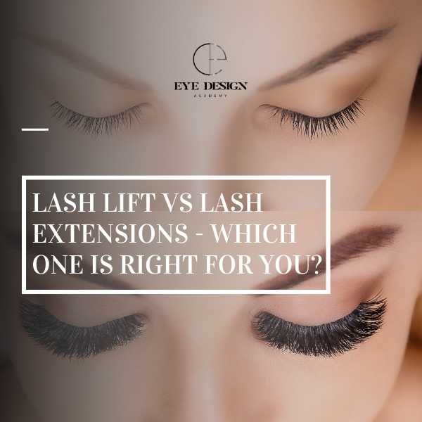 Lash lift vs lash extensions - which one is right for you?