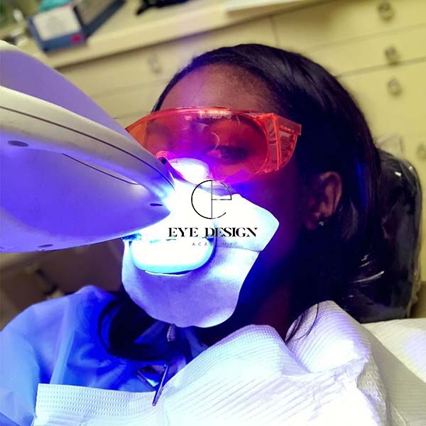 teeth laser whitening